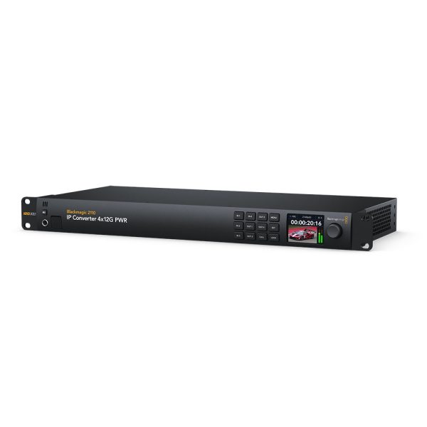 Blackmagic 2110 IP Converter 4x12G PWR