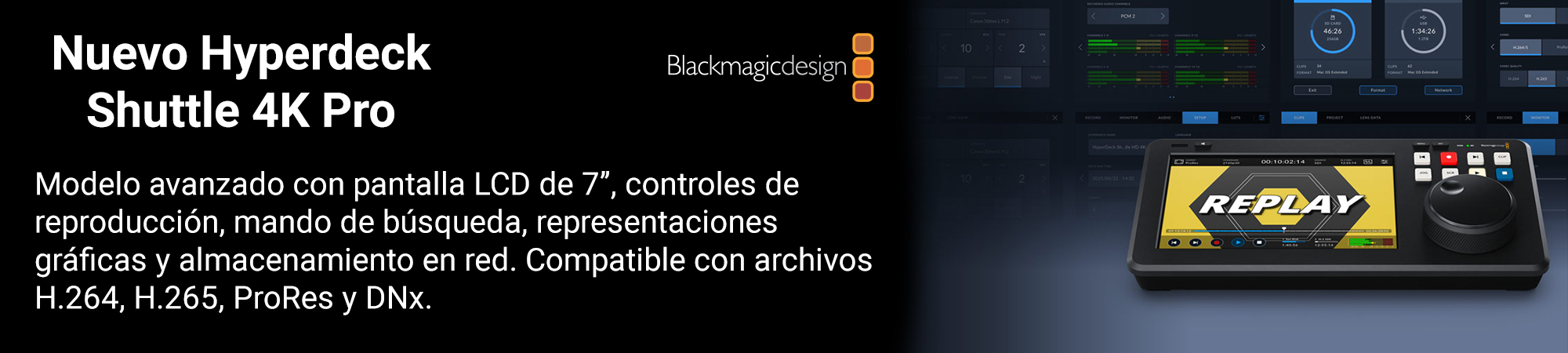 Blackmagic Hyperdeck Shuttle 4K Pro_Slider_Ext
