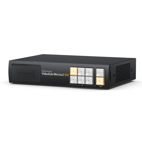 Blackmagic Videohub Mini 6x2 12G