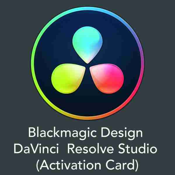 Blackmagic Design DaVinci Resolve Studio (Activation Card)